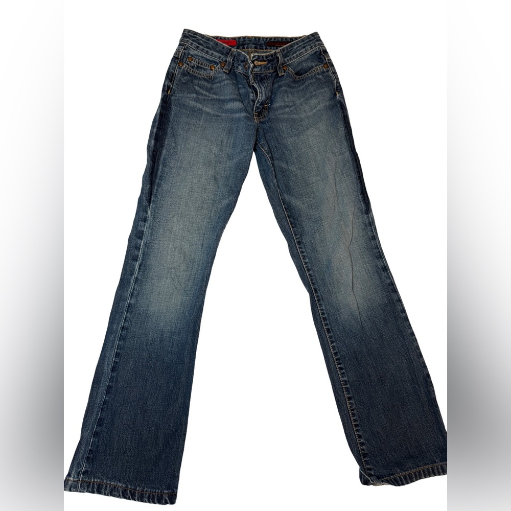 AG Adriano Goldschmied Dark Blue Flare Jeans